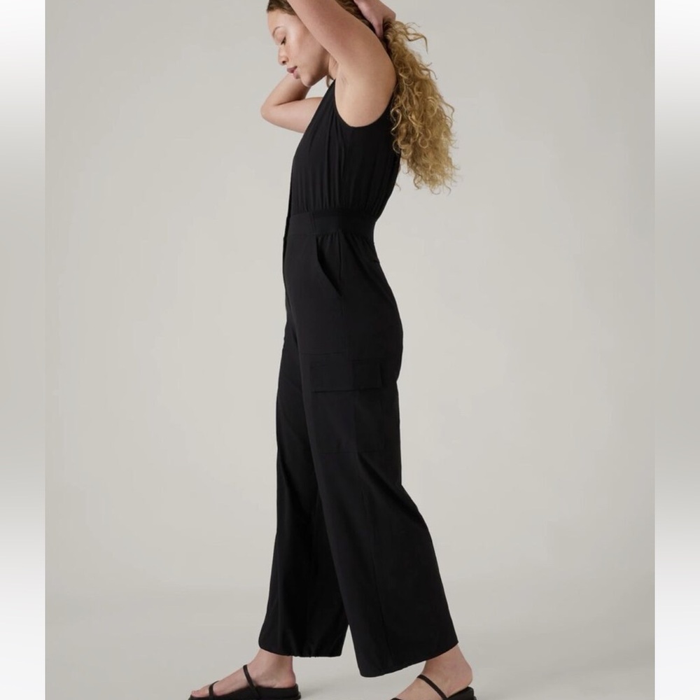 Athleta  Brooklyn Utility Jumpsuit - Picture 4 of 8